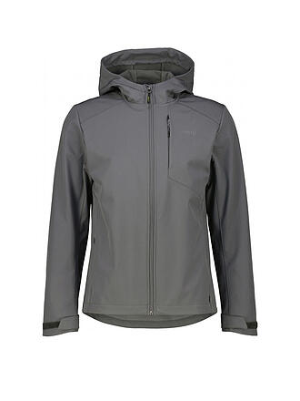 MERU | Chaqueta Softshell con Capucha Burdeos para Hombre