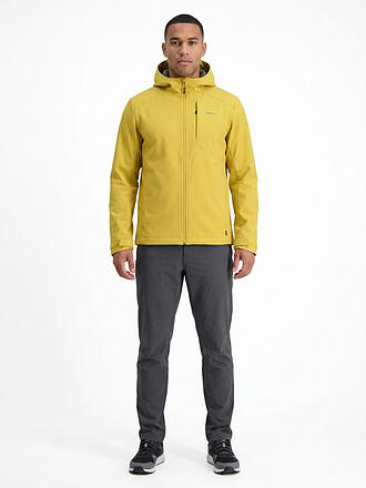 MERU | Chaqueta softshell para hombre Bordeaux Hoodie Hoodie