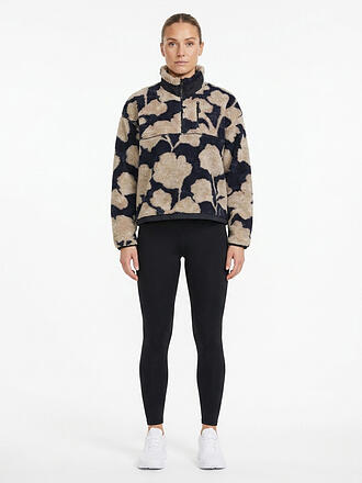 MERU | Sudadera polar Amiens Cropped Floral para mujer