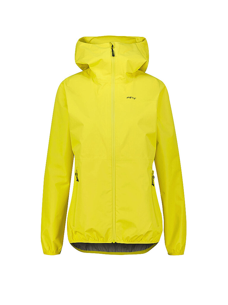 Chaqueta de senderismo para mujer Pokhara 2,5L con capucha oro XL