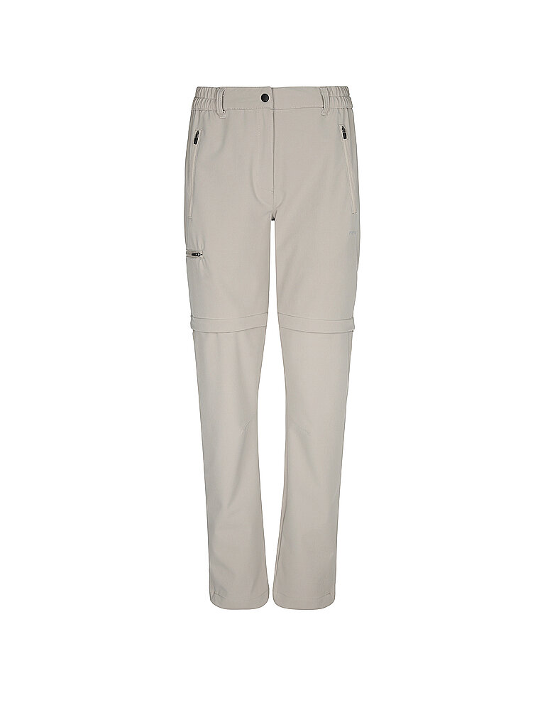 MERU Pantalones de senderismo convertibles CLAMART para mujer crema