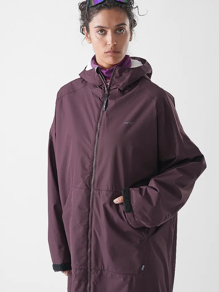 MERU | Abrigo de invierno para mujer Aalborg Loos con capucha plegable |