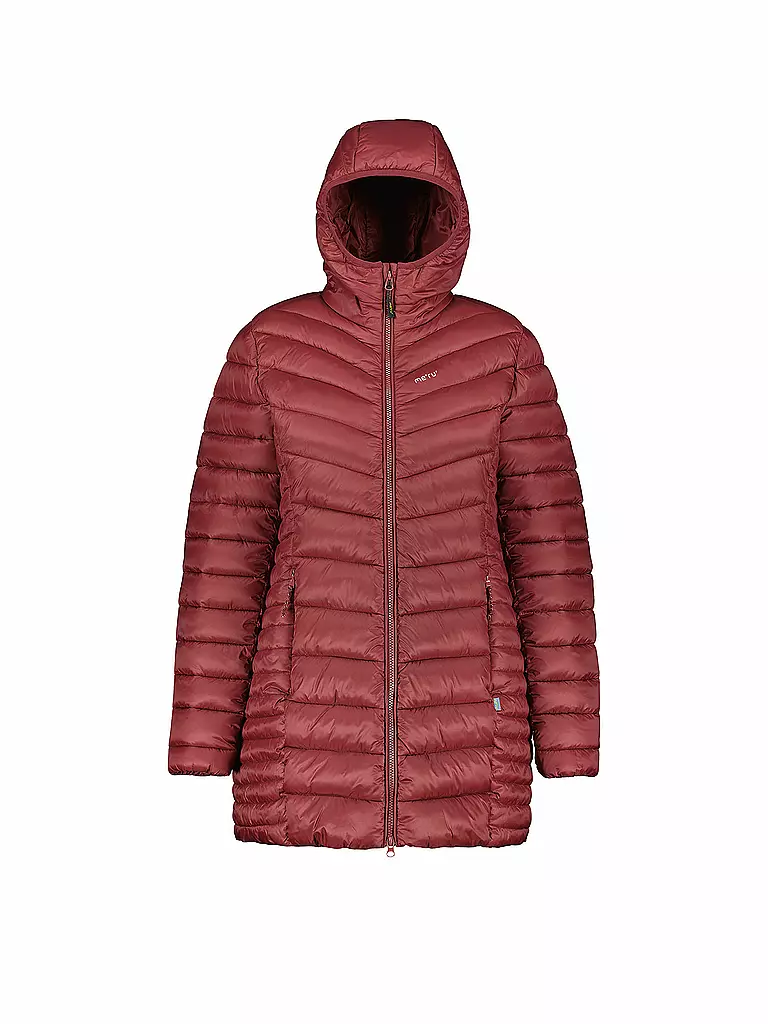 MERU | Abrigo de invierno para mujer Cold Bay | Rojo oscuro