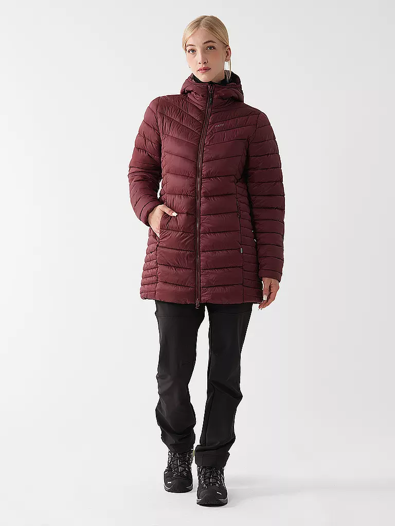 MERU | Abrigo de invierno para mujer Cold Bay | Rojo oscuro