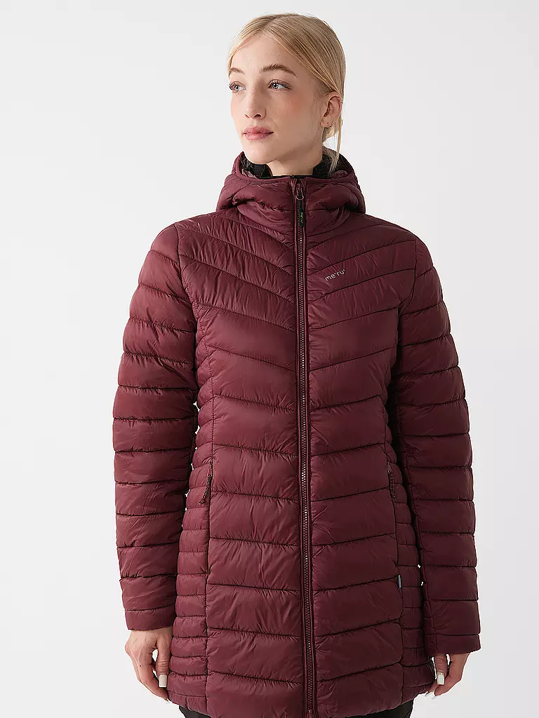 MERU | Abrigo de invierno para mujer Cold Bay | Rojo oscuro