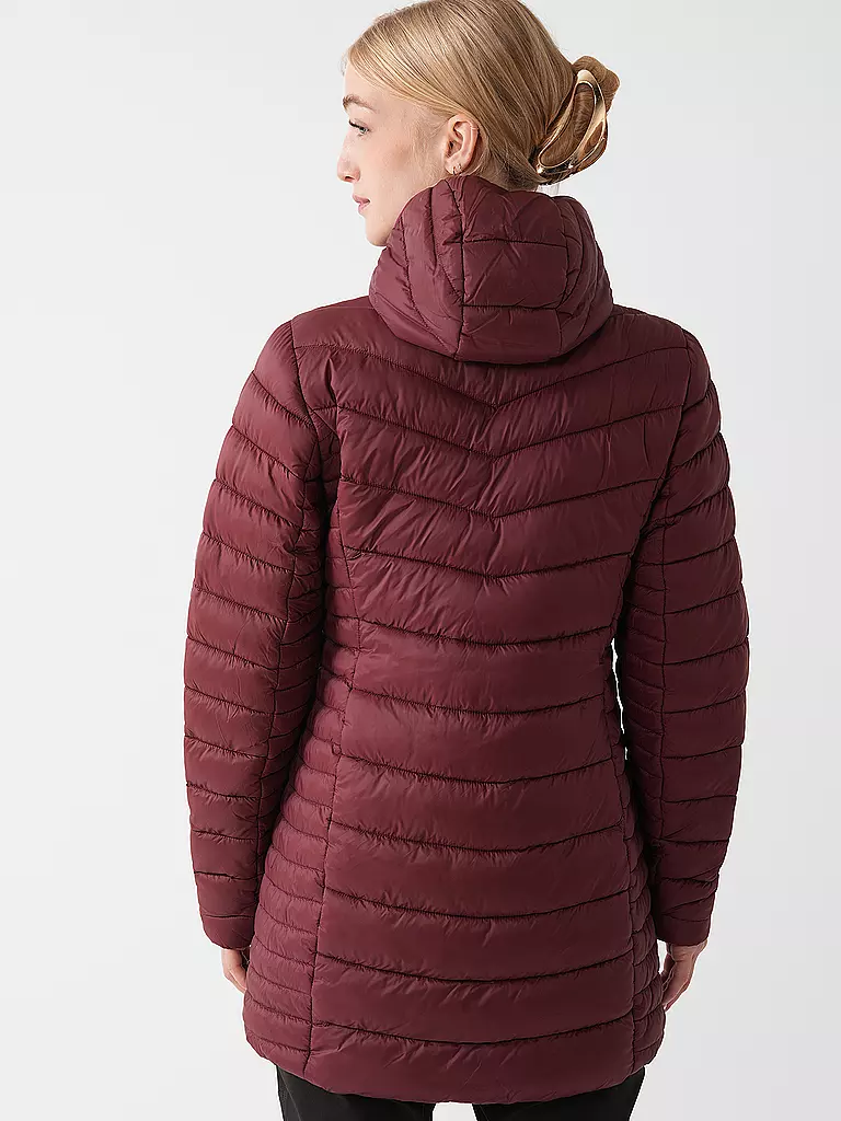 MERU | Abrigo de invierno para mujer Cold Bay | Rojo oscuro