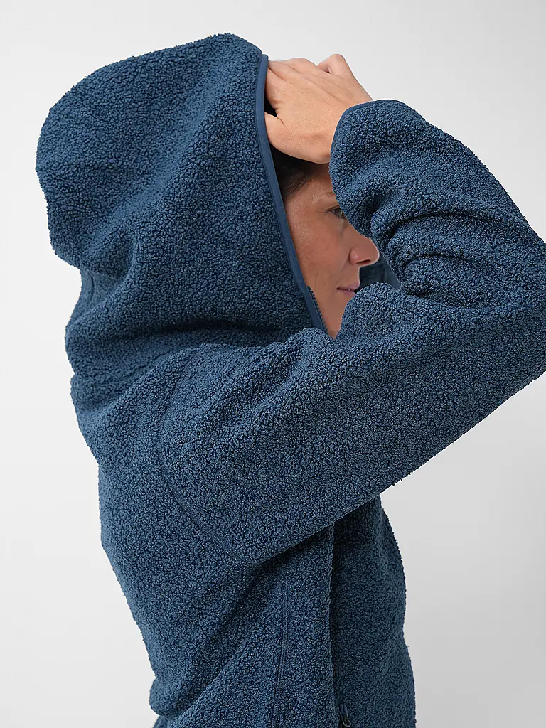 MERU | Abrigo de invierno para mujer Sigtuna con capucha y forro polar de peluche |