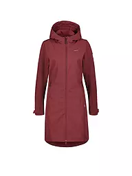 MERU | Abrigo Softshell de Invierno para Mujer Touloluse con Capucha | Rojo oscuro