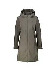 MERU | Abrigo Softshell de Invierno para Mujer Touloluse con Capucha | Gris