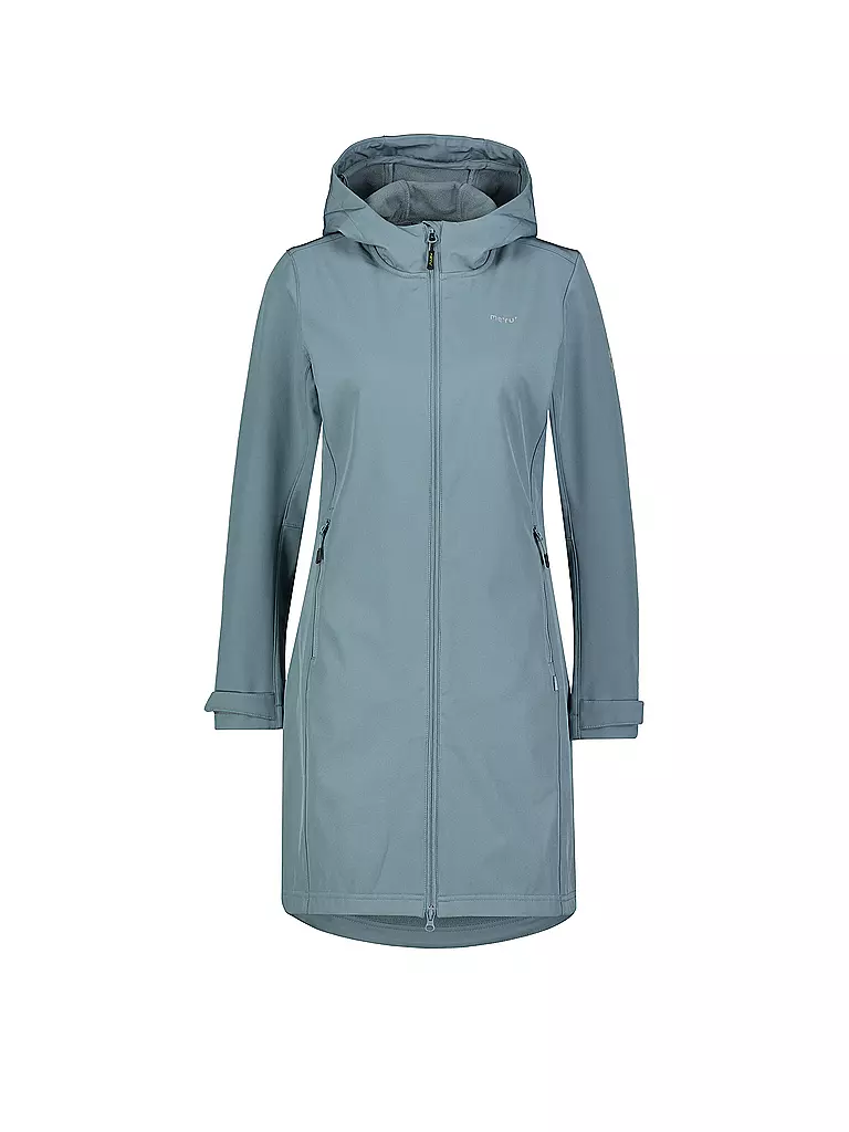 MERU | Abrigo Softshell de Invierno para Mujer Touloluse con Capucha | Gris