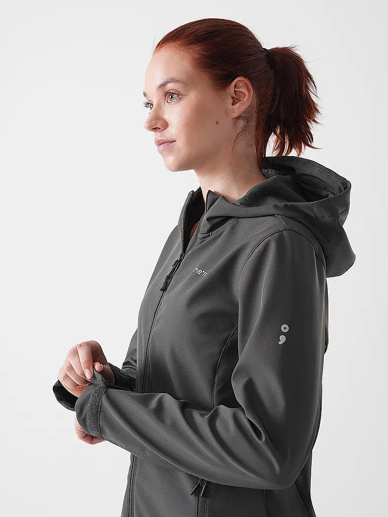 MERU | Abrigo Softshell de Invierno para Mujer Touloluse con Capucha | 
