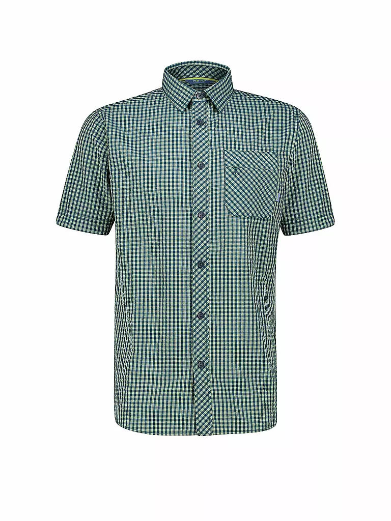 MERU | Camisa de senderismo para hombre Valongo Uni | Verde oscuro