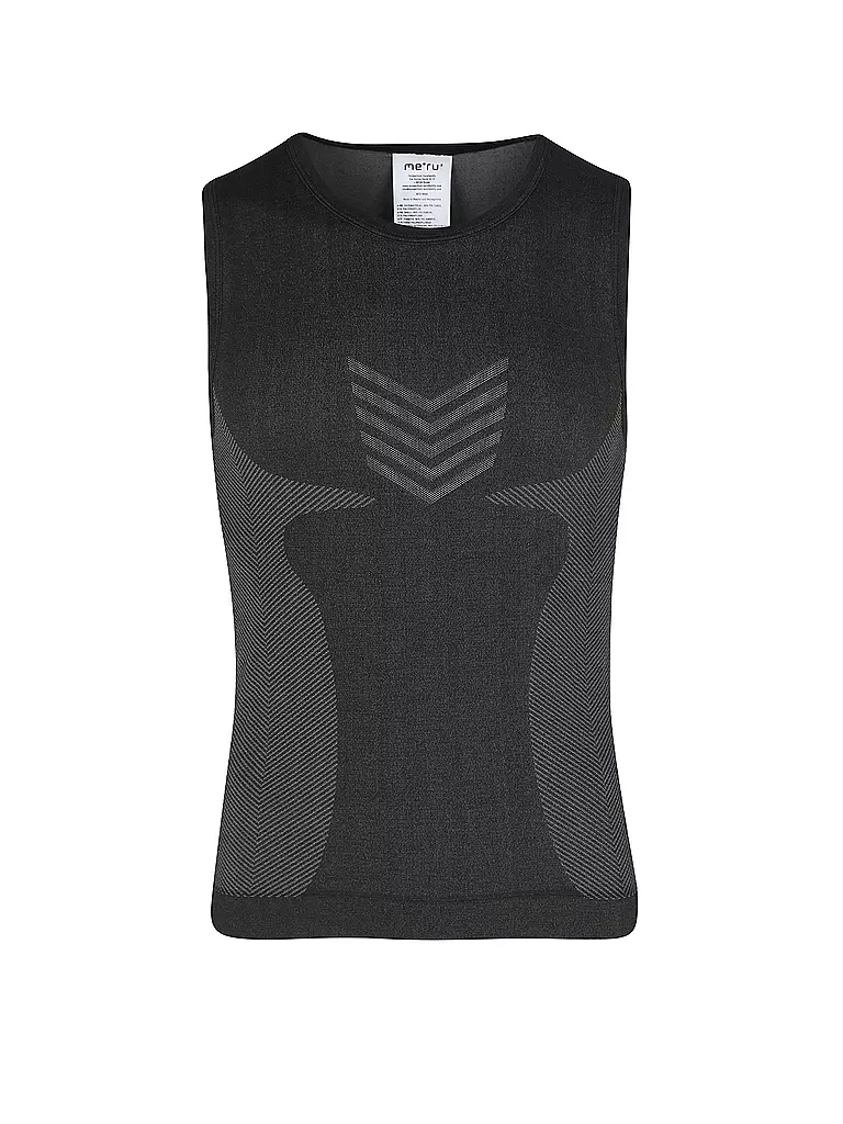 MERU | Camiseta de tirantes funcional Anvik para hombre | Negro