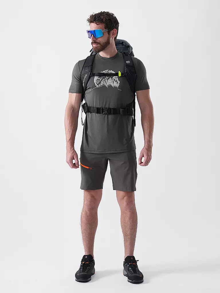 MERU | Camiseta funcional Cantwell para hombre | Negro