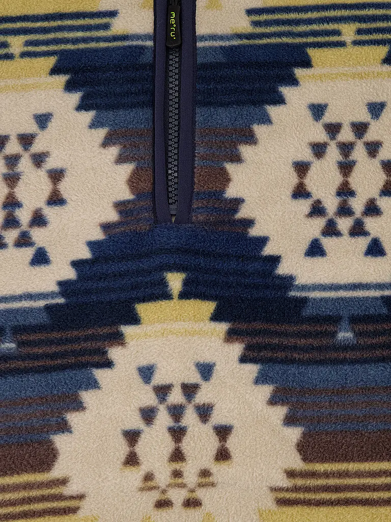 MERU | Camiseta funcional con cremallera para hombre Tomar Print |