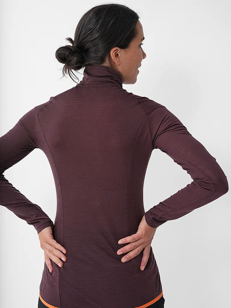 MERU | Camiseta funcional con cremallera Vordingborg para mujer |