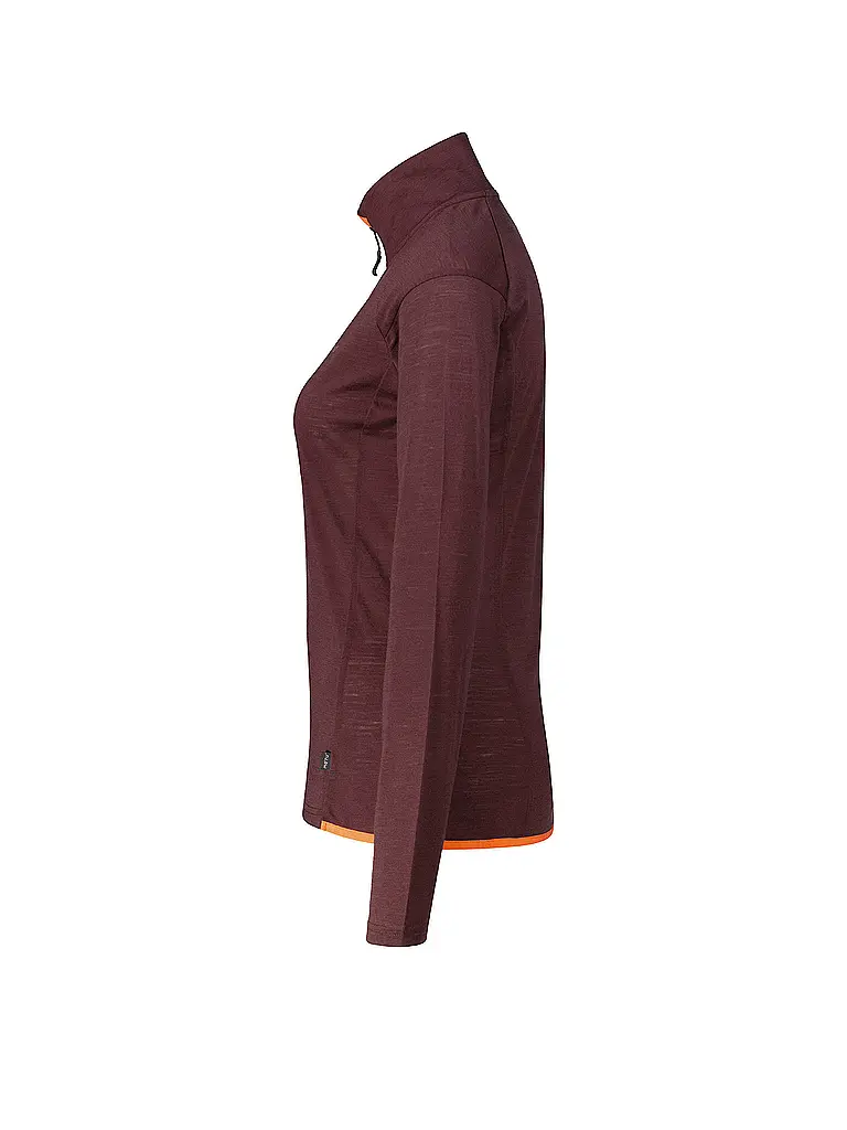 MERU | Camiseta funcional con cremallera Vordingborg para mujer |