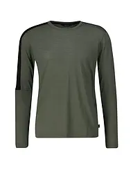 MERU | Camiseta funcional de hombre Bloxwich Woolmix | Oliva