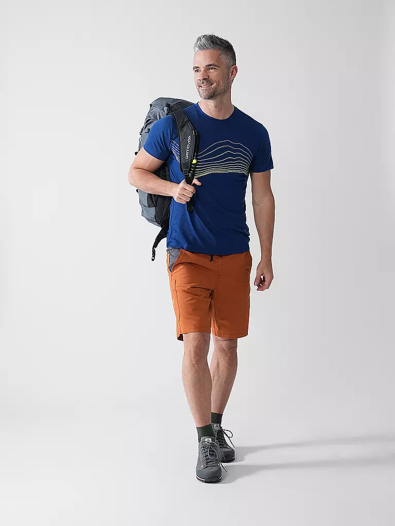 MERU | Camiseta funcional de hombre Bustos Merino | Azul oscuro