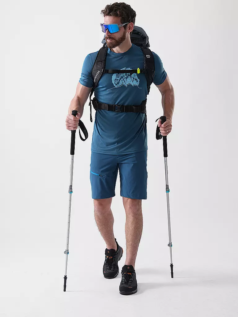 MERU | Camiseta funcional de hombre Cantwell | Petróleo