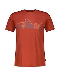 MERU | Camiseta funcional de hombre Laholm Woolmix | Rojo oscuro