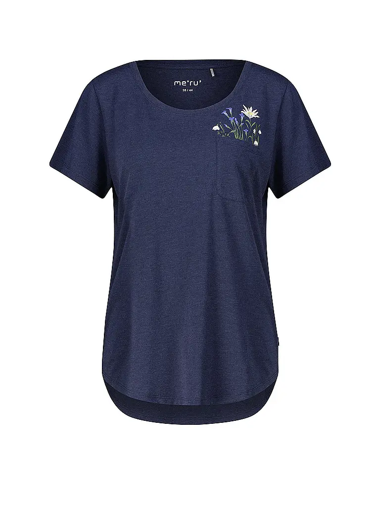 MERU | Camiseta funcional de mujer Portalegre | Azul oscuro