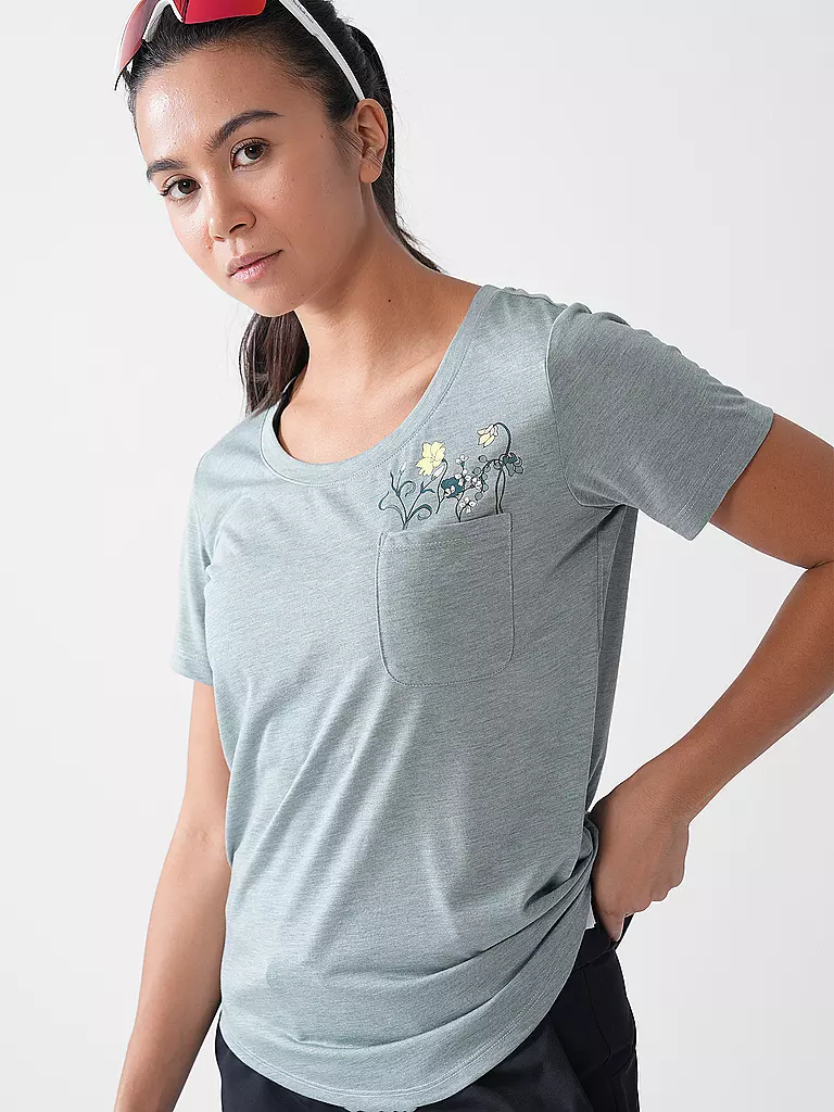 MERU | Camiseta funcional de mujer Portoalegre | Verde claro