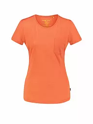 MERU | Camiseta funcional de mujer Queluz Merino | Coral