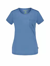 MERU | Camiseta funcional de mujer Queluz Merino | Azul oscuro