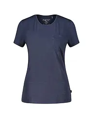 MERU | Camiseta funcional de mujer Trelleborg Woolmix | Azul oscuro