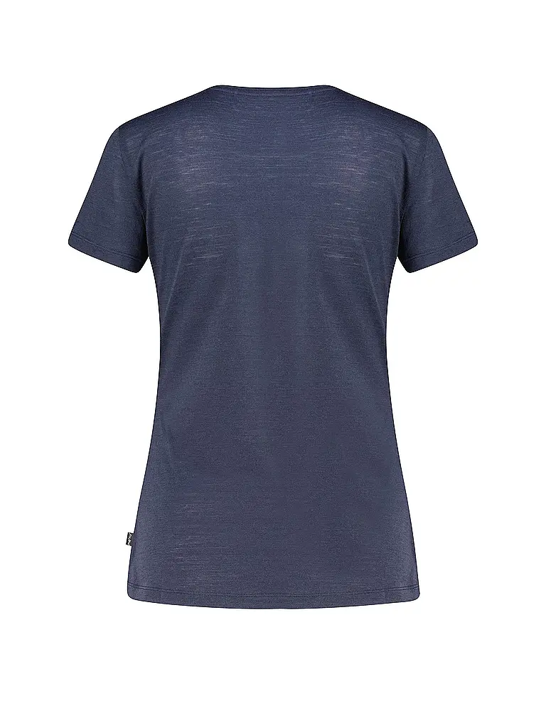 MERU | Camiseta funcional de mujer Trelleborg Woolmix | Azul oscuro