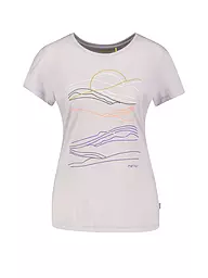 MERU | Camiseta funcional de mujer Trofa Wool-Mix | Gris claro