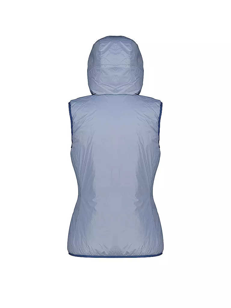MERU | Chaleco aislante con capucha Naknek para mujer | Azul claro