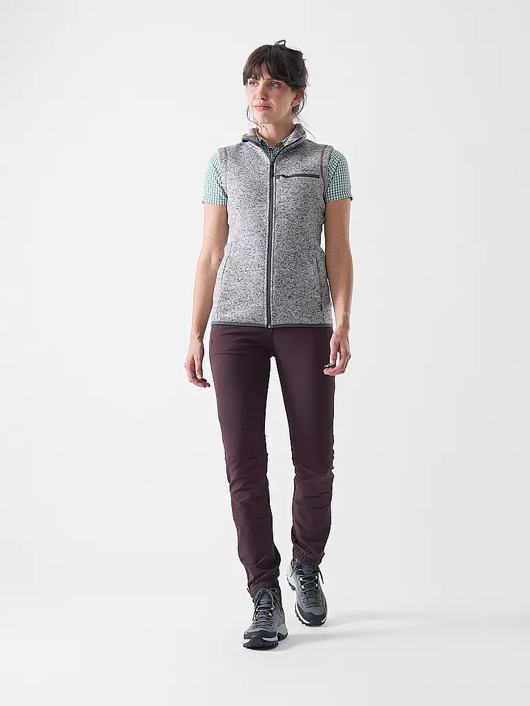 MERU | Chaleco de mujer Bergen | Gris claro