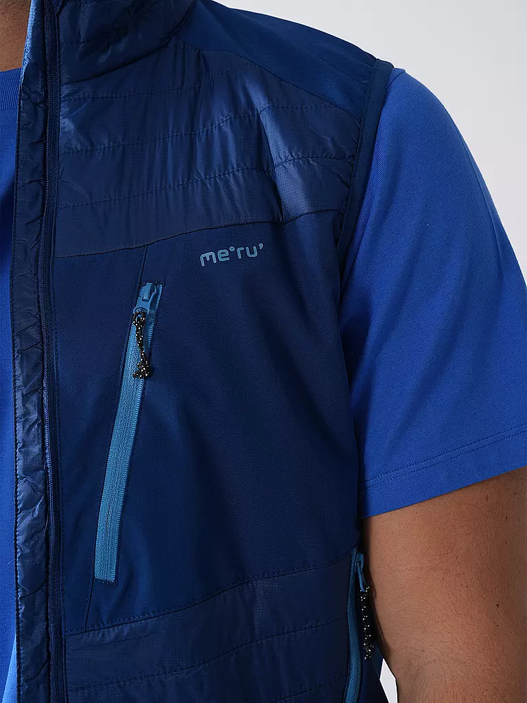 MERU | Chaleco híbrido Jauja para hombre | Azul oscuro