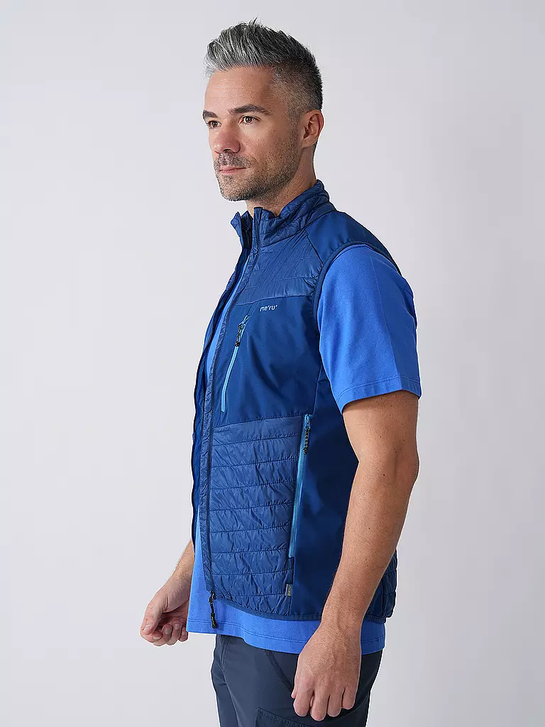 MERU | Chaleco híbrido Jauja para hombre | Azul oscuro