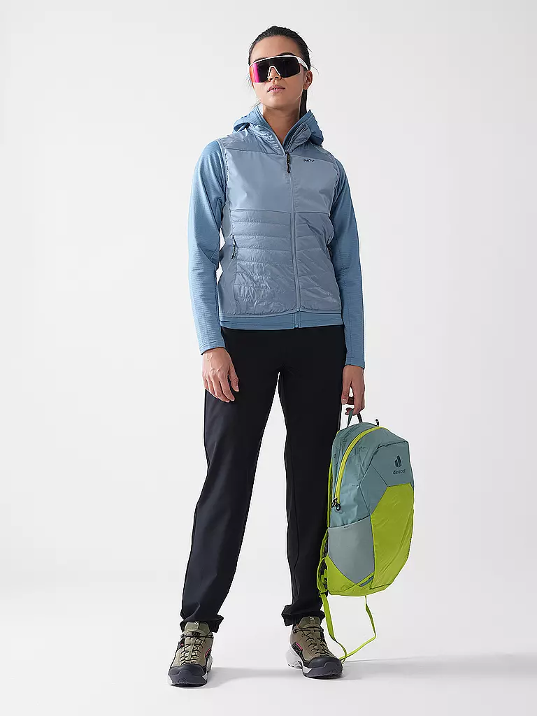 MERU | Chaleco híbrido Jauja para mujer | Azul claro