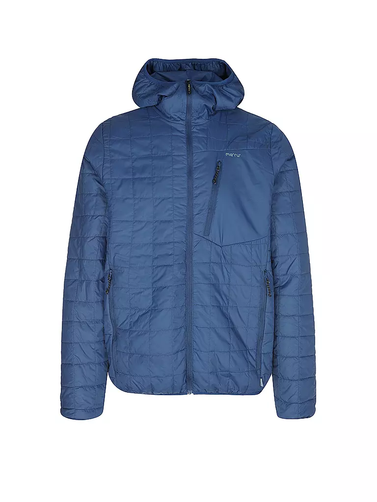 MERU | Chaqueta aislante con capucha Naknek para hombre | Azul oscuro