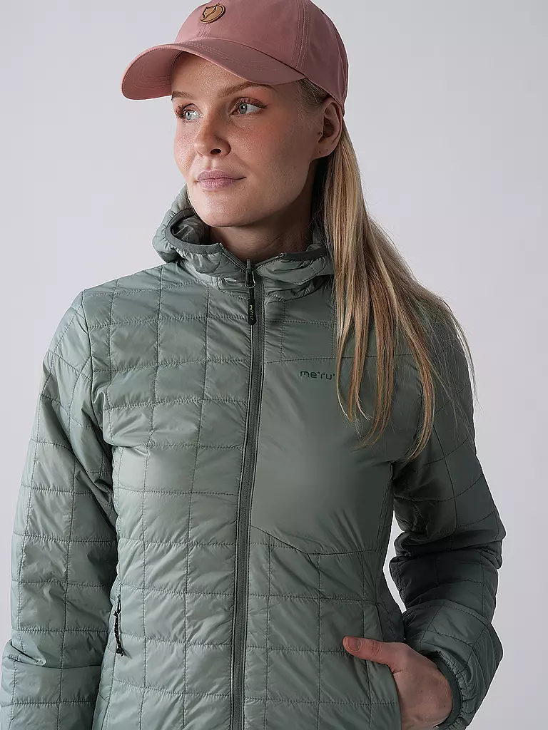 MERU | Chaqueta aislante Naknek para mujer | Verde oscuro