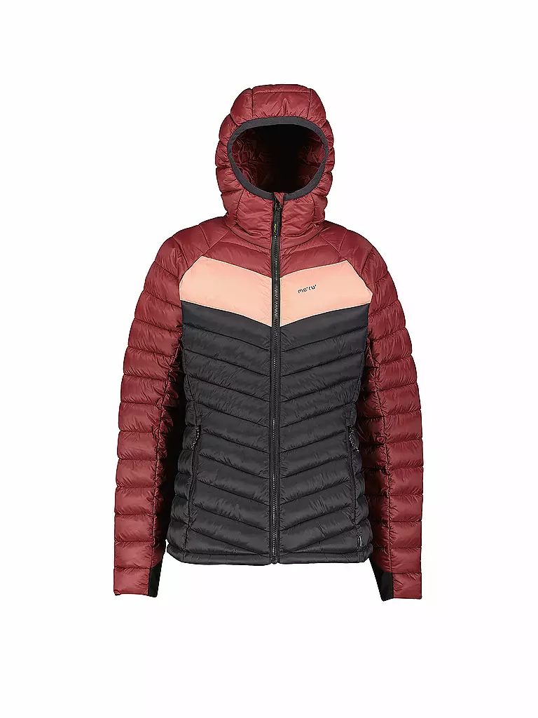 MERU | Chaqueta aislante Perryville para mujer | Rojo oscuro