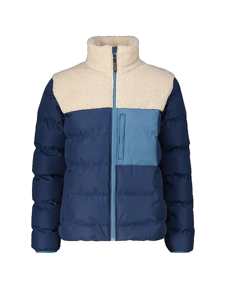 MERU | Chaqueta de invierno para hombre Roskilde con forro polar de peluche | Azul oscuro