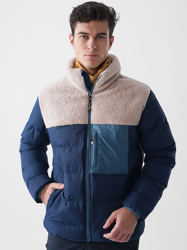 MERU | Chaqueta de invierno para hombre Roskilde con forro polar de peluche |