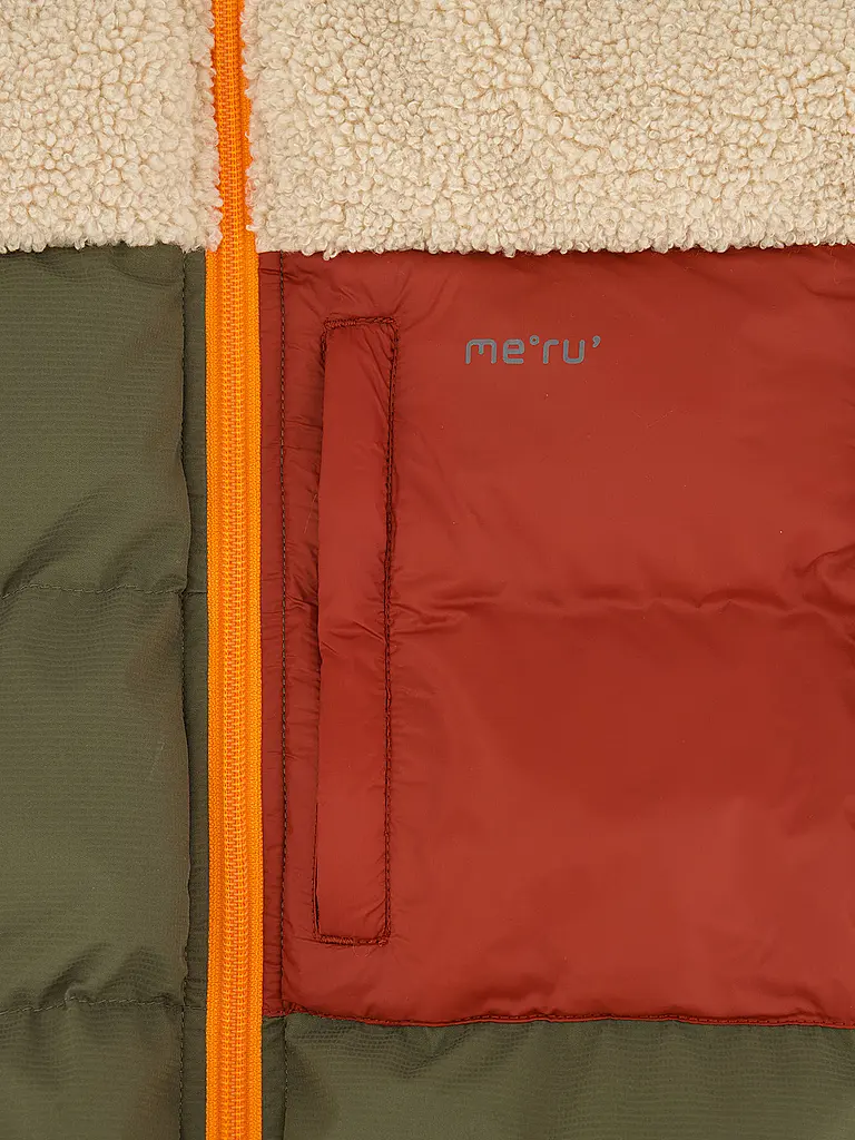 MERU | Chaqueta de invierno para hombre Roskilde con forro polar de peluche |