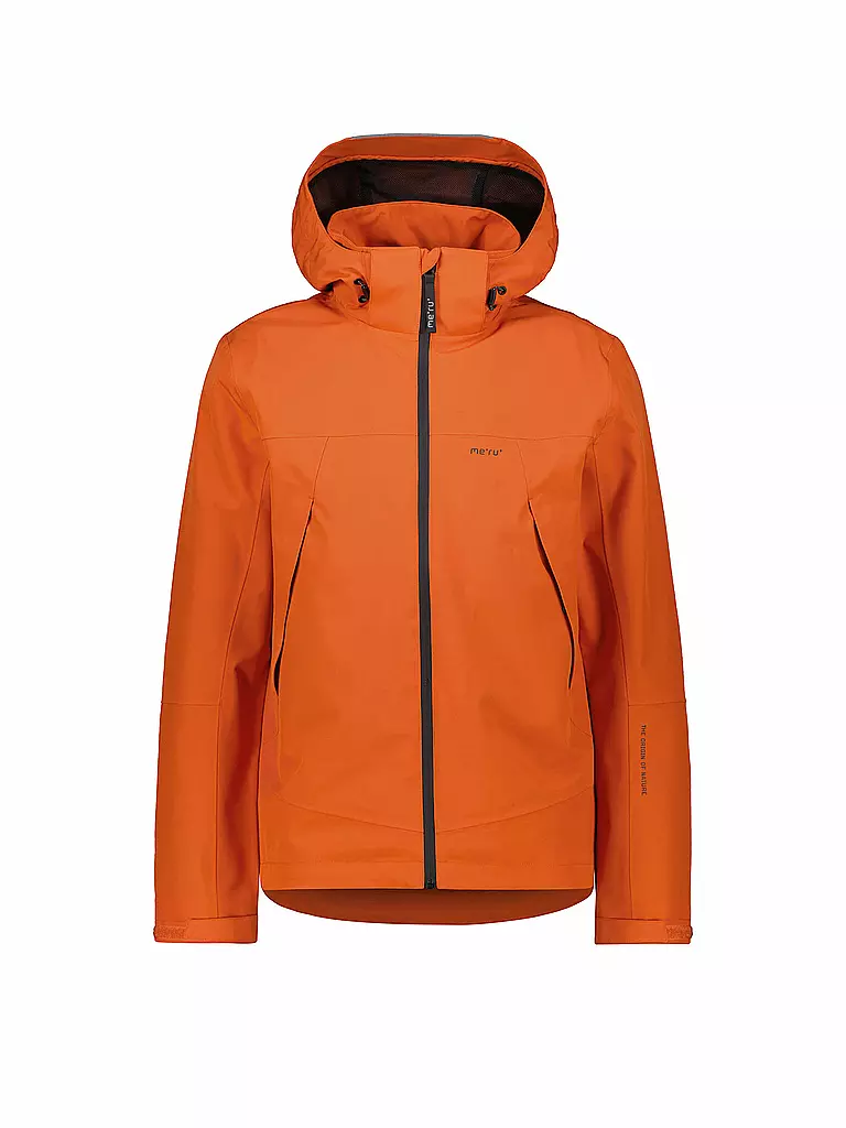 MERU | Chaqueta de senderismo para hombre Barcelos con capucha | Cobre