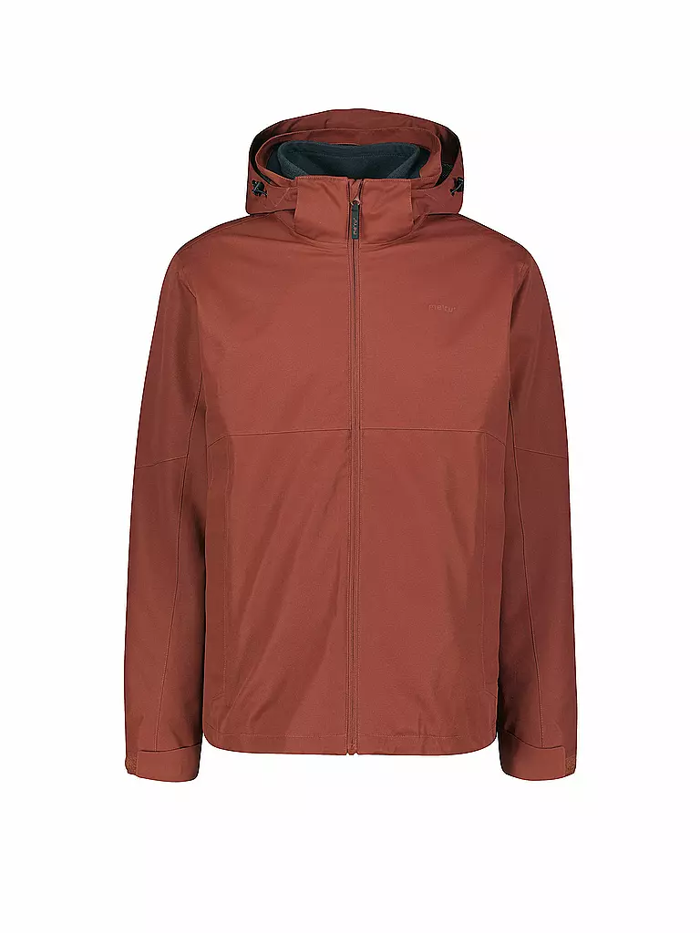 MERU | Chaqueta de senderismo para hombre Bedford 2in1 con capucha | Cobre