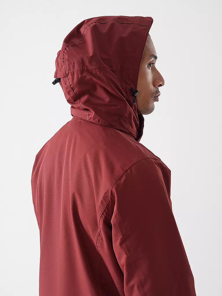 MERU | Chaqueta de senderismo para hombre Bedford 2in1 con capucha |