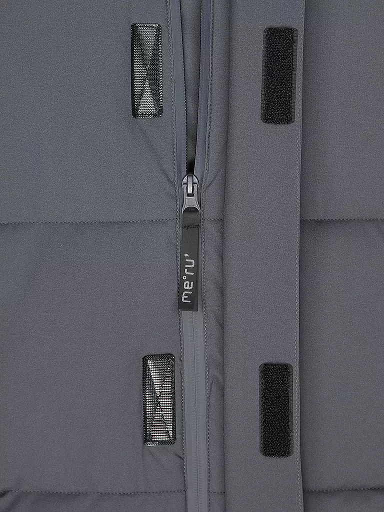 MERU | Chaqueta de senderismo para hombre Varberg con capucha | Negro