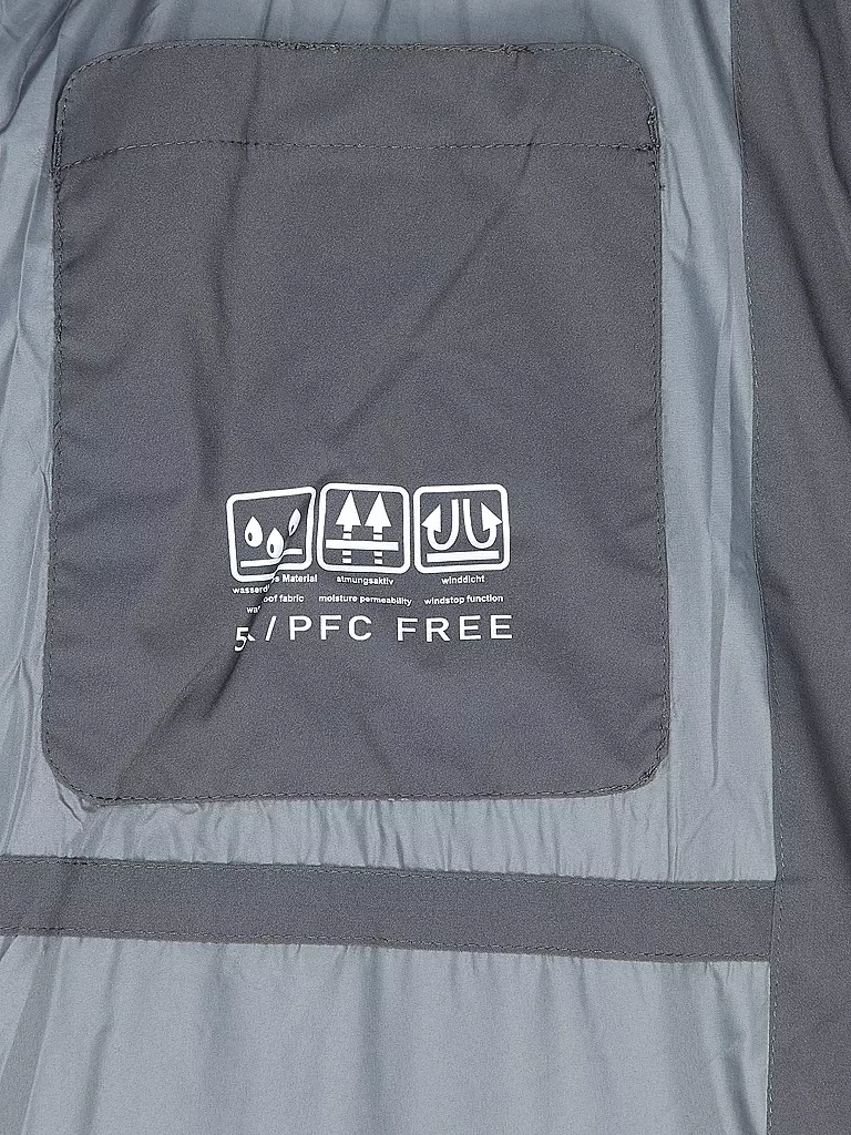 MERU | Chaqueta de senderismo para hombre Varberg con capucha | Negro