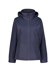 MERU | Chaqueta de senderismo para mujer Bedford 2en1 con capucha | Azul oscuro