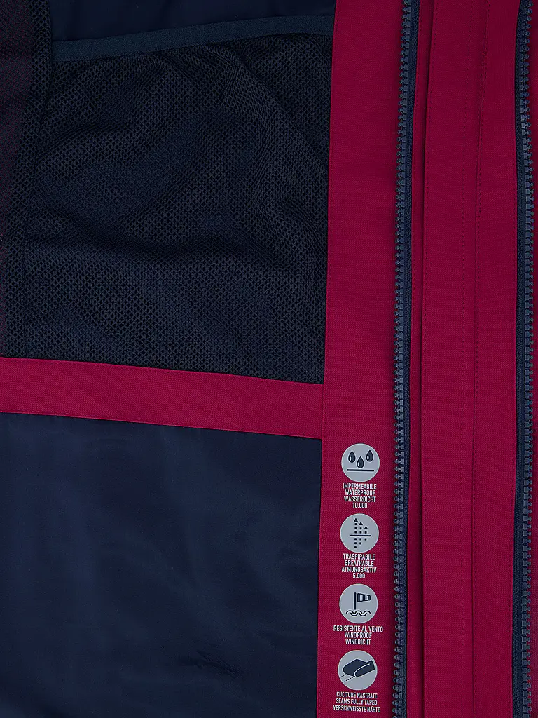 MERU | Chaqueta de senderismo para mujer Bedford 2en1 con capucha |